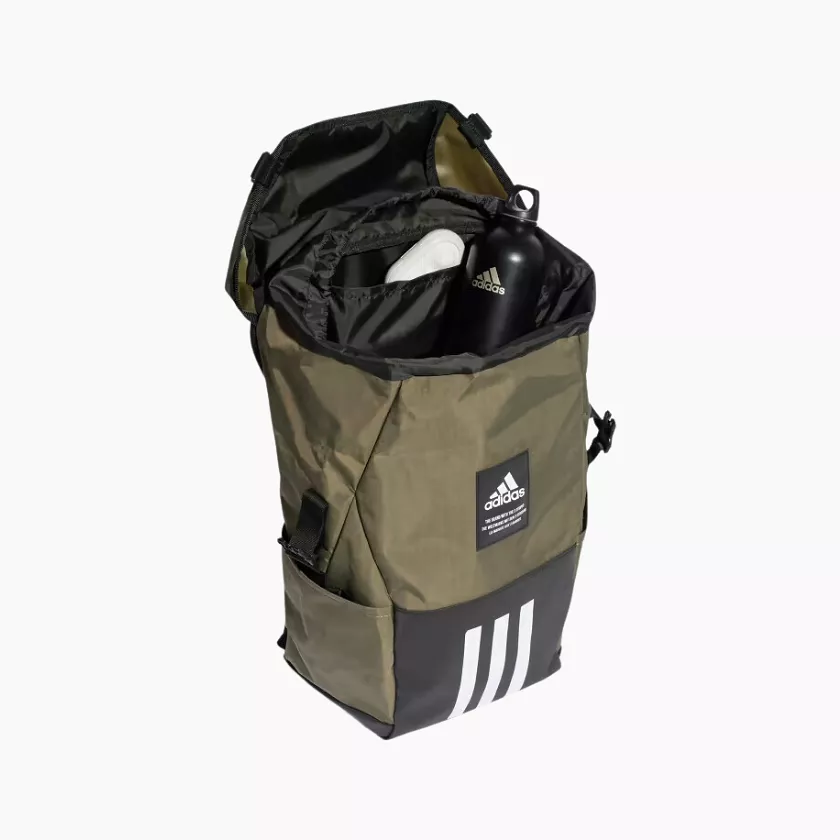 Adidas 4 Athlts Camper Training Backpack -Olive Strata/Black/White