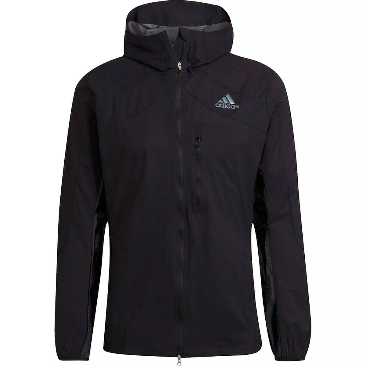 adidas Adizero Marathon Mens Running Jacket - Black