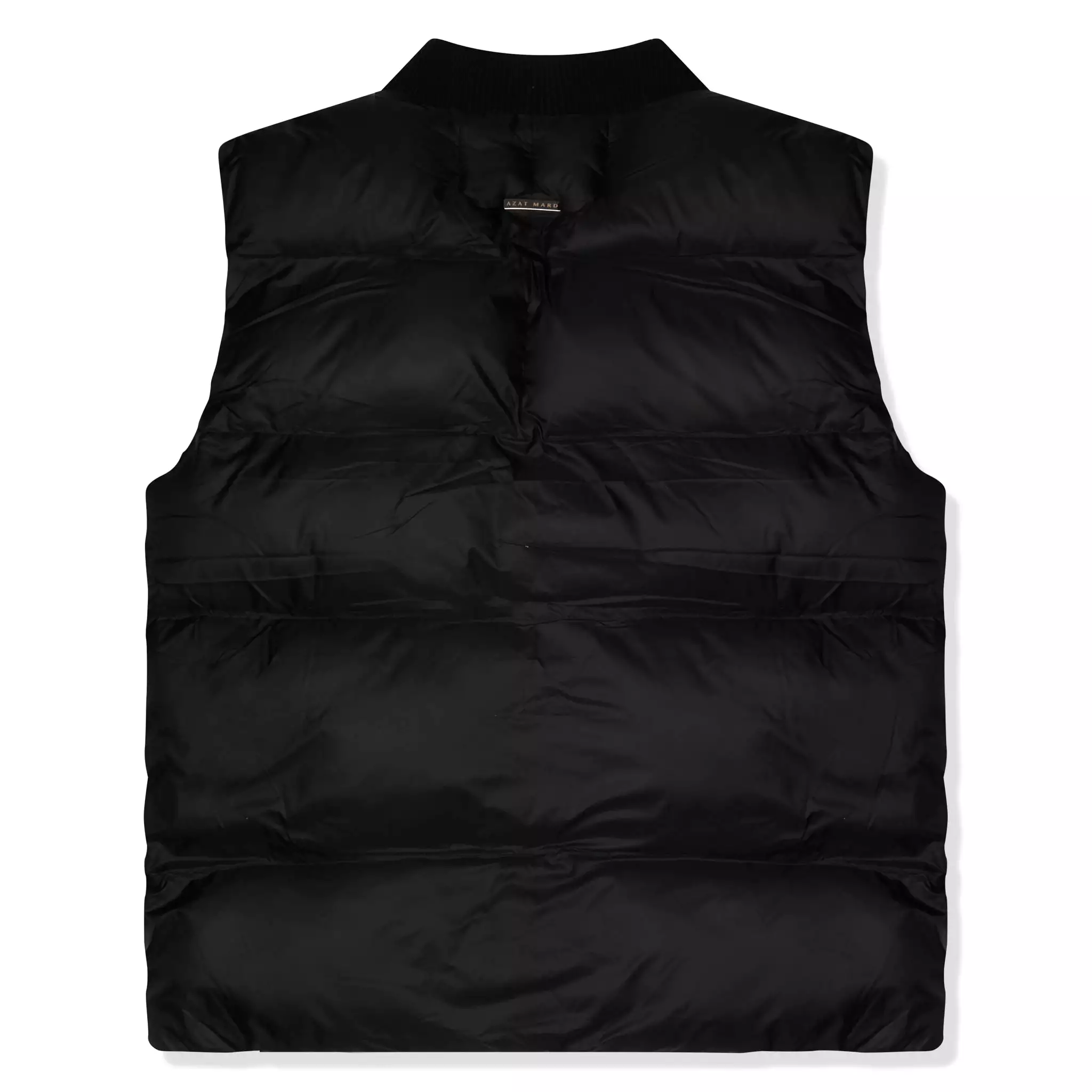 Azat Mard Puffer Black Gilet