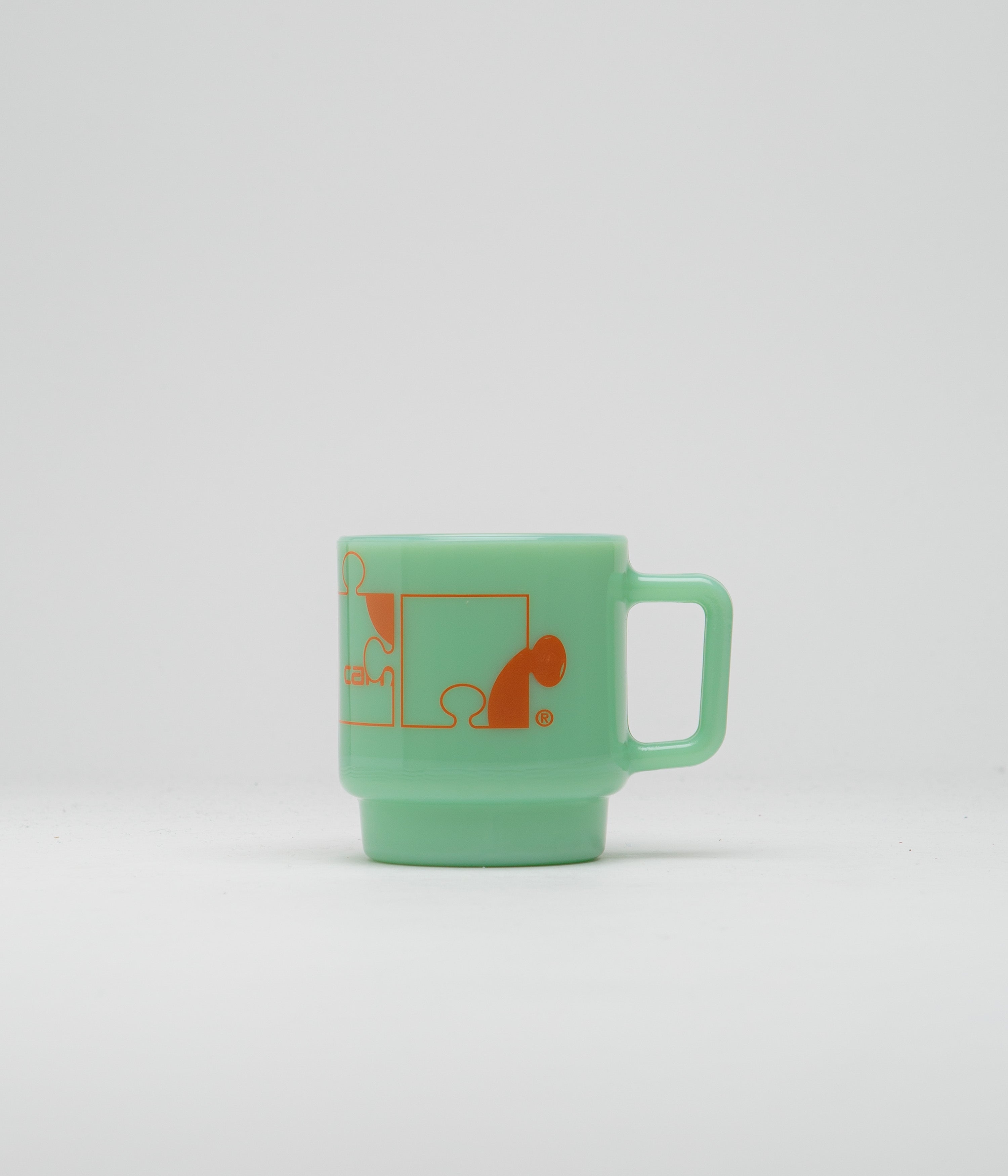 Carhartt Assemble Glass Mug - Jade / Carhartt Orange