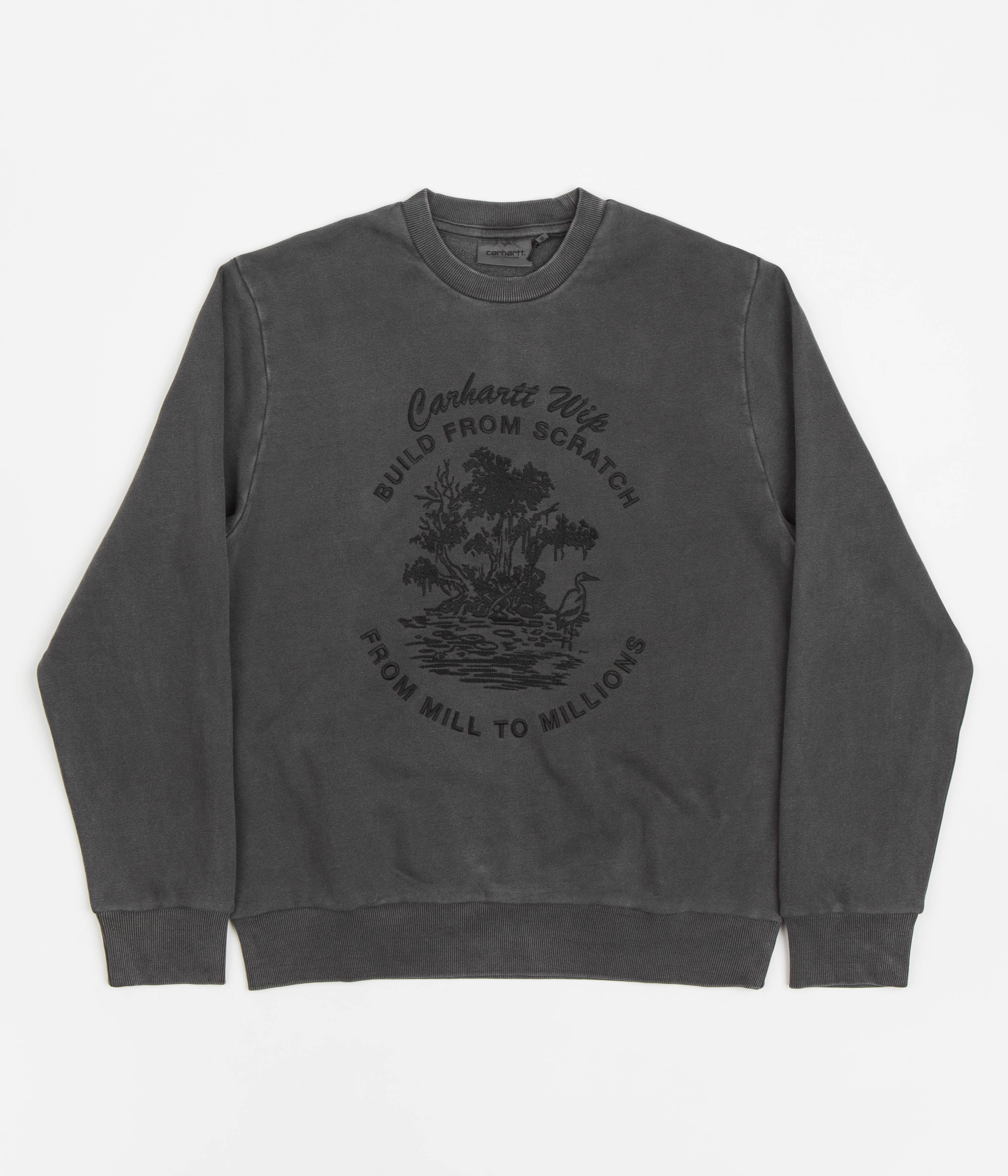 Carhartt Bayou Crewneck Sweatshirt - Black