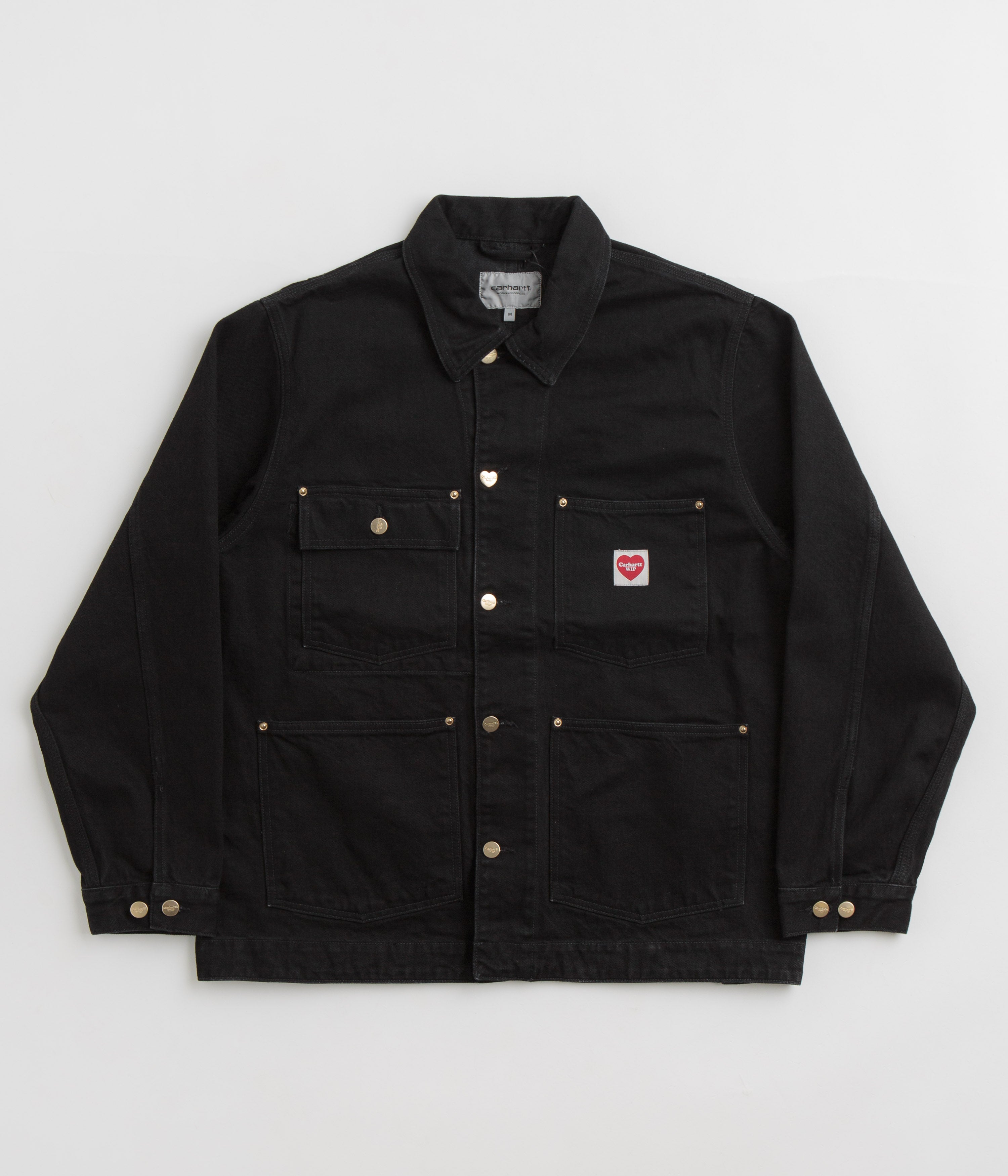 Carhartt Nash Jacket - Black Rinsed