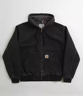 Carhartt OG Active Jacket - Black Stone Washed