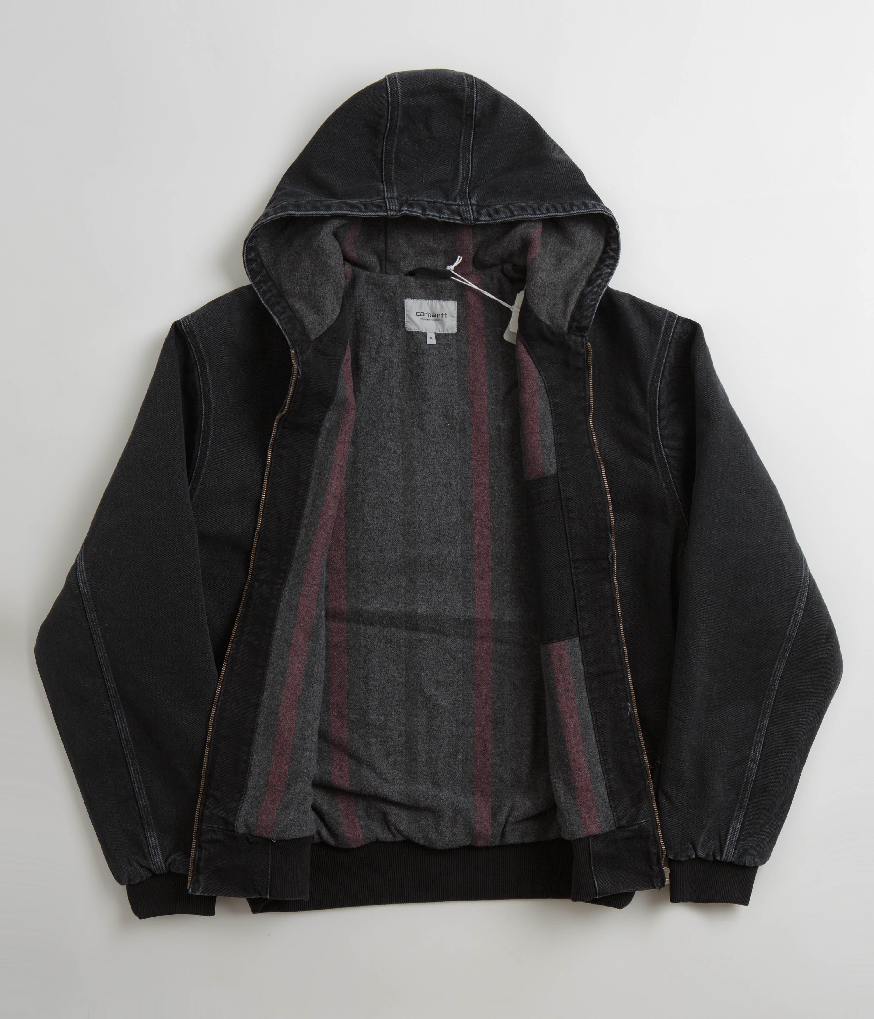 Carhartt OG Active Jacket - Black Stone Washed