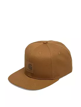 Carhartt WIP Logo Cap Hamilton Brown