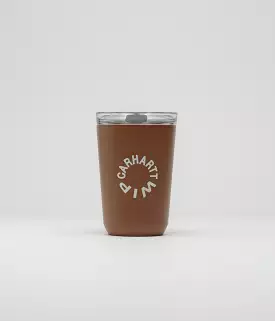 Carhartt x Kinto Work Varsity To Go Tumbler - Stainless Steel / Deep Hamilton Brown