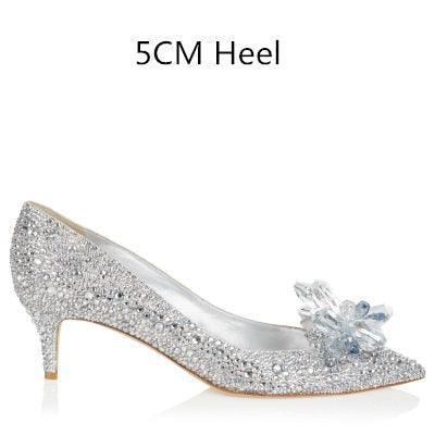 Crystal Rhinestone Wedding Pumps Shoes