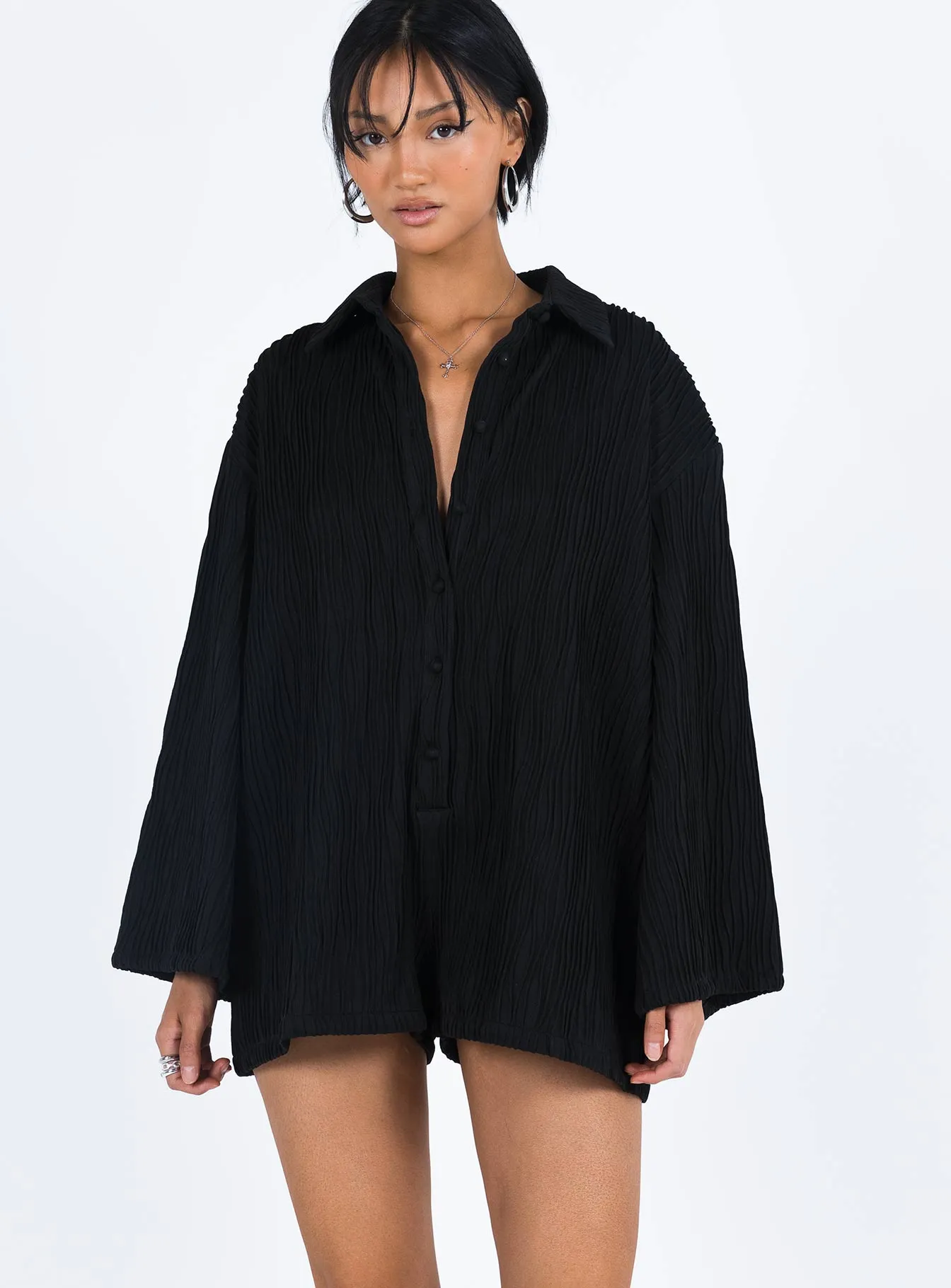 Dimitry Playsuit Black