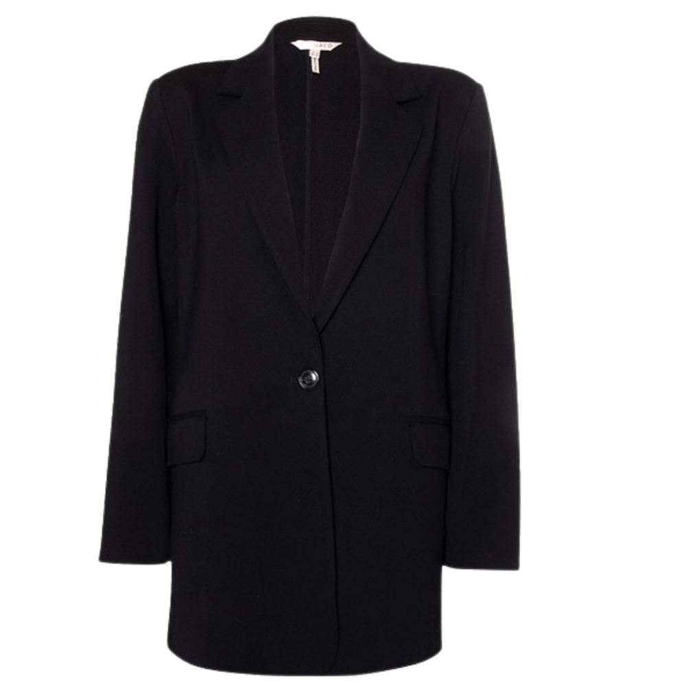 Esqualo Black Twill Blazer - W2217700