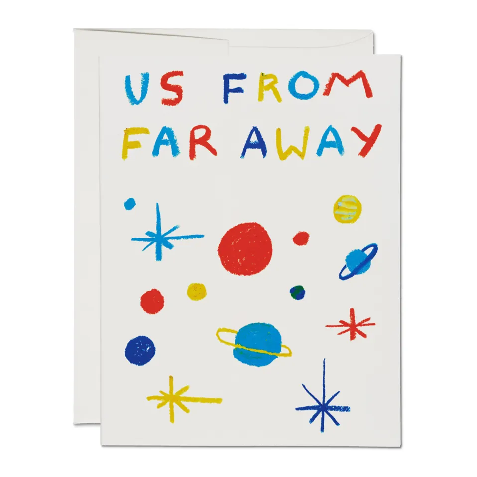 Far Away Friendship Card