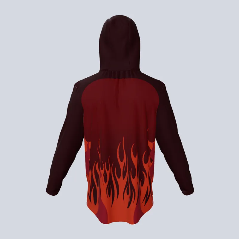 Gear Long Sleeve Lightweight Fire Hoodie w/pocket