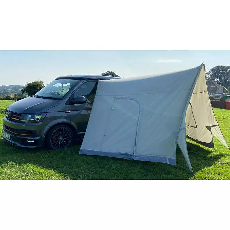 GLANOPY: Polycotton Van Sun Canopy/Universal Porch for glawnings and bell tents