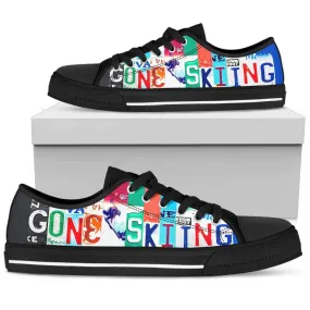 Gone Skiing - Low Top Tennis Shoe