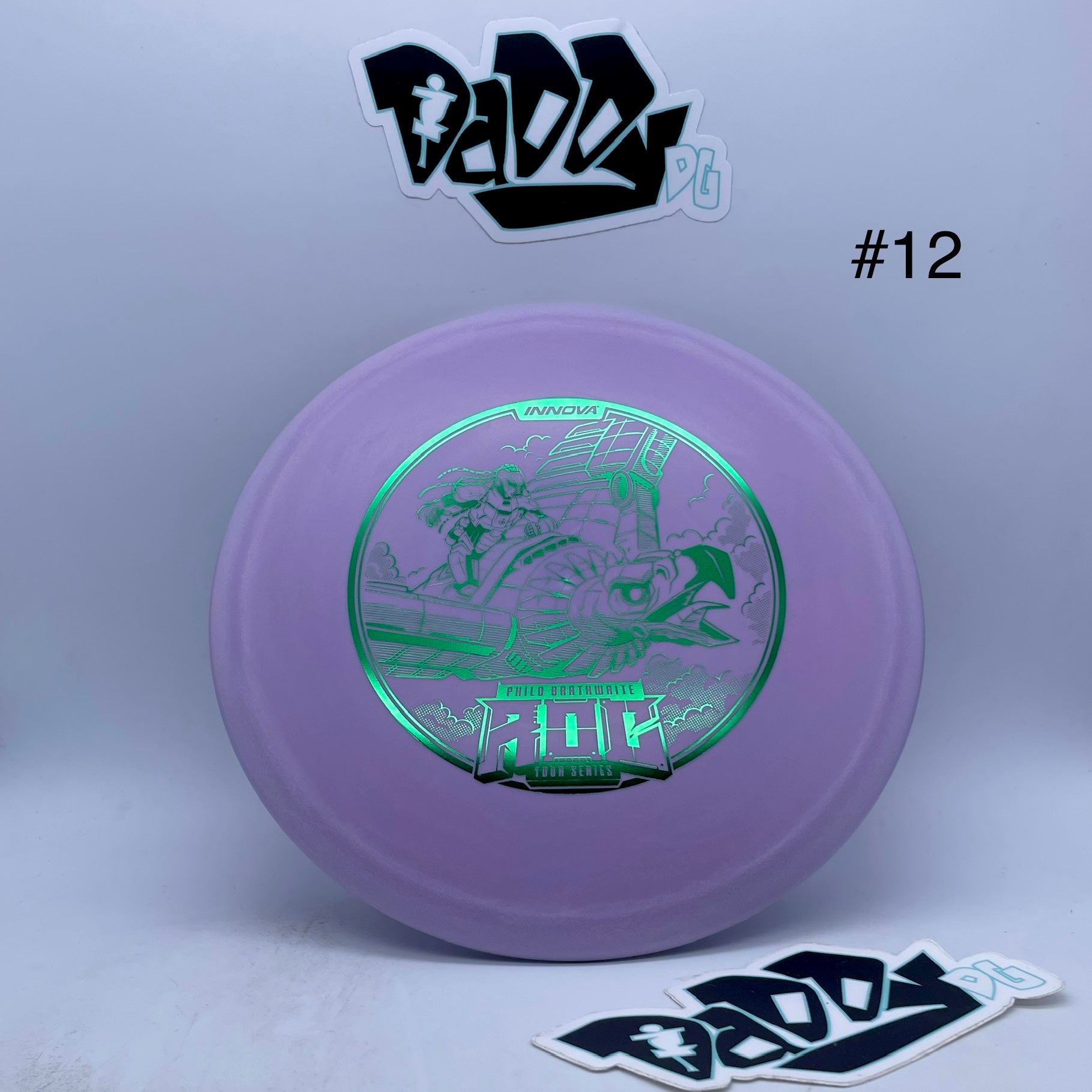 Innova Color Glow DX Roc 2022 Philo Brathwaite Tour Series Stamped Midrange