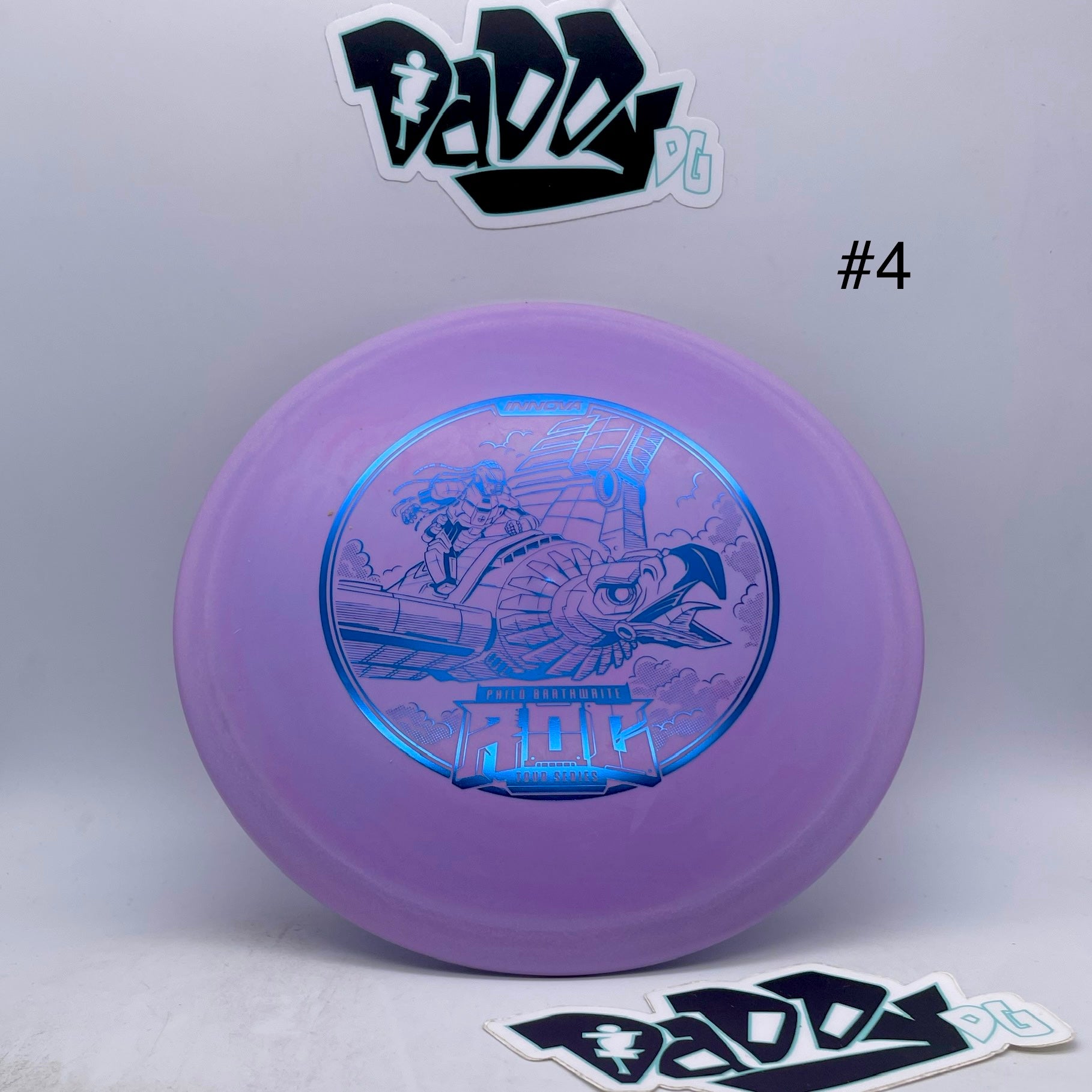 Innova Color Glow DX Roc 2022 Philo Brathwaite Tour Series Stamped Midrange