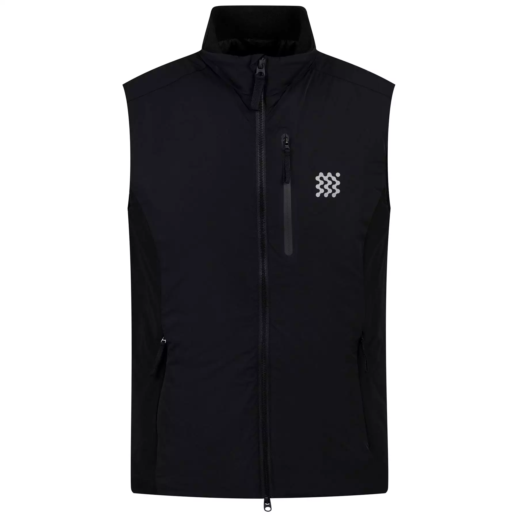 Insulated Course Woven Gilet Black - 2024