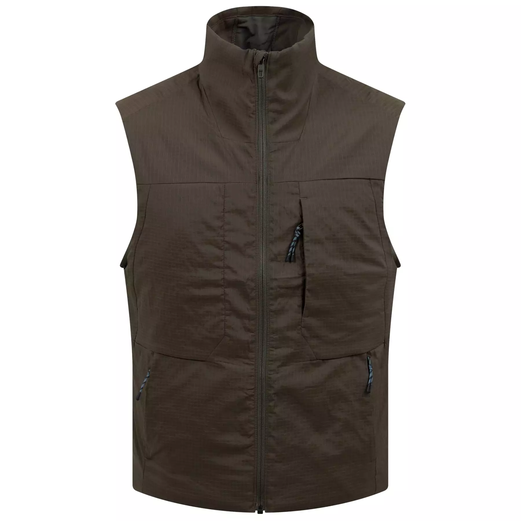 Insulated Hiking Vest Carob Brown - W22