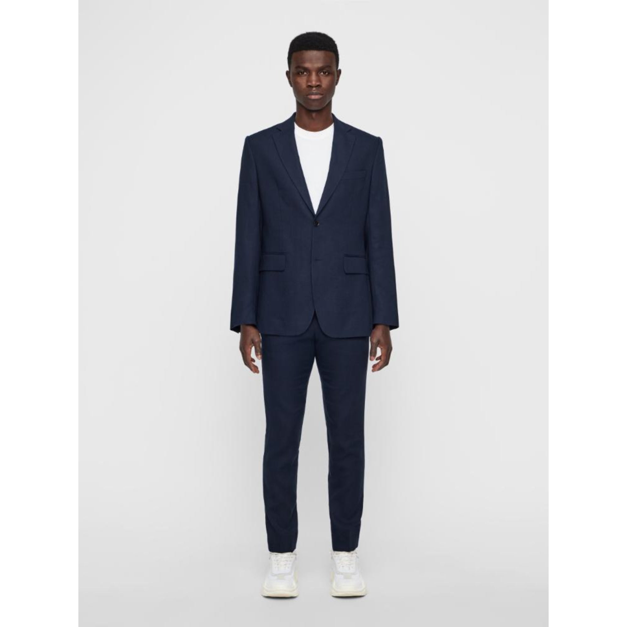 J.Lindeberg Mens Donnie - Tech Linen - NAVY