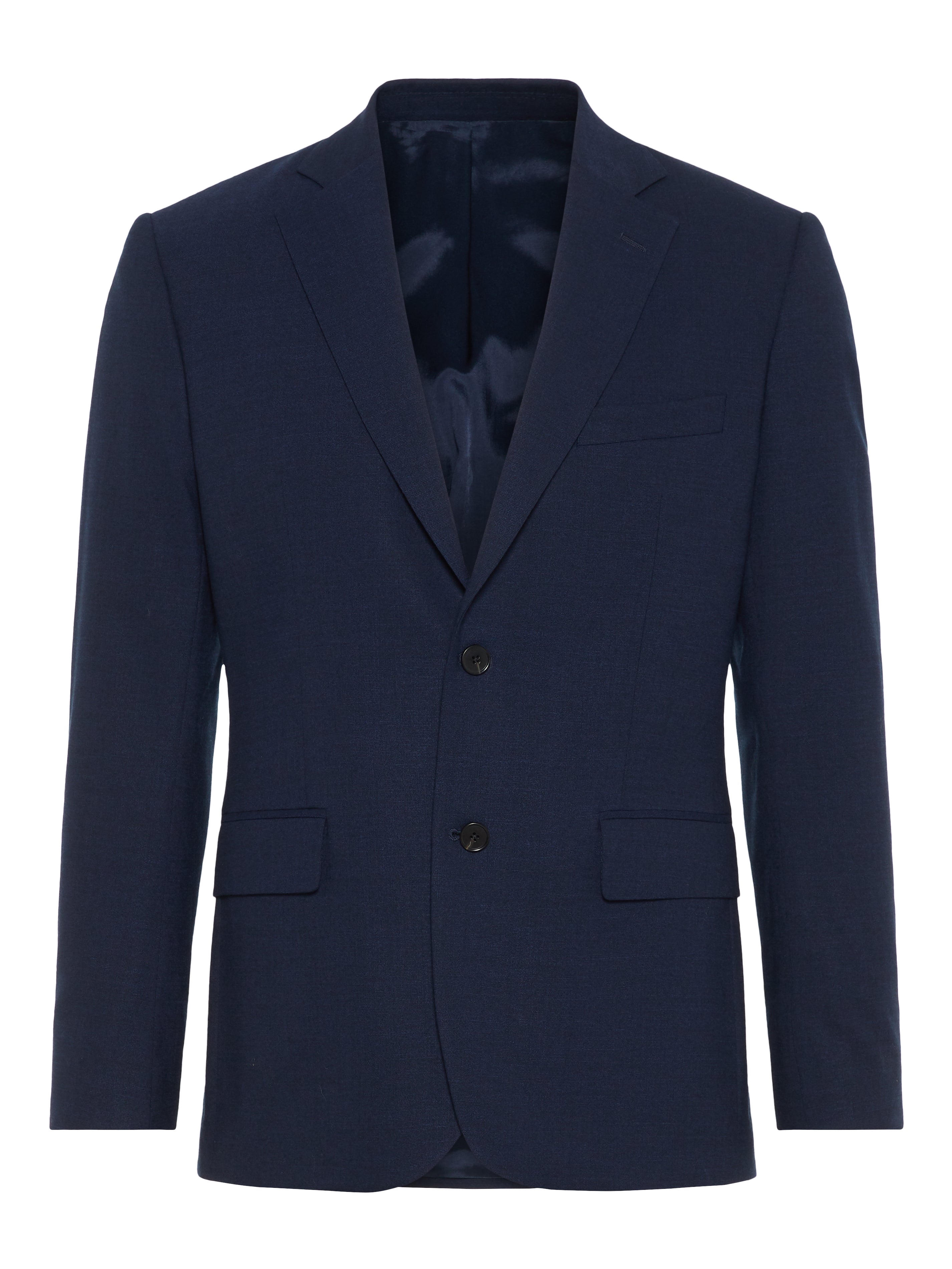 J.Lindeberg Mens Donnie Texture 2-Tone Blazer - JL NAVY