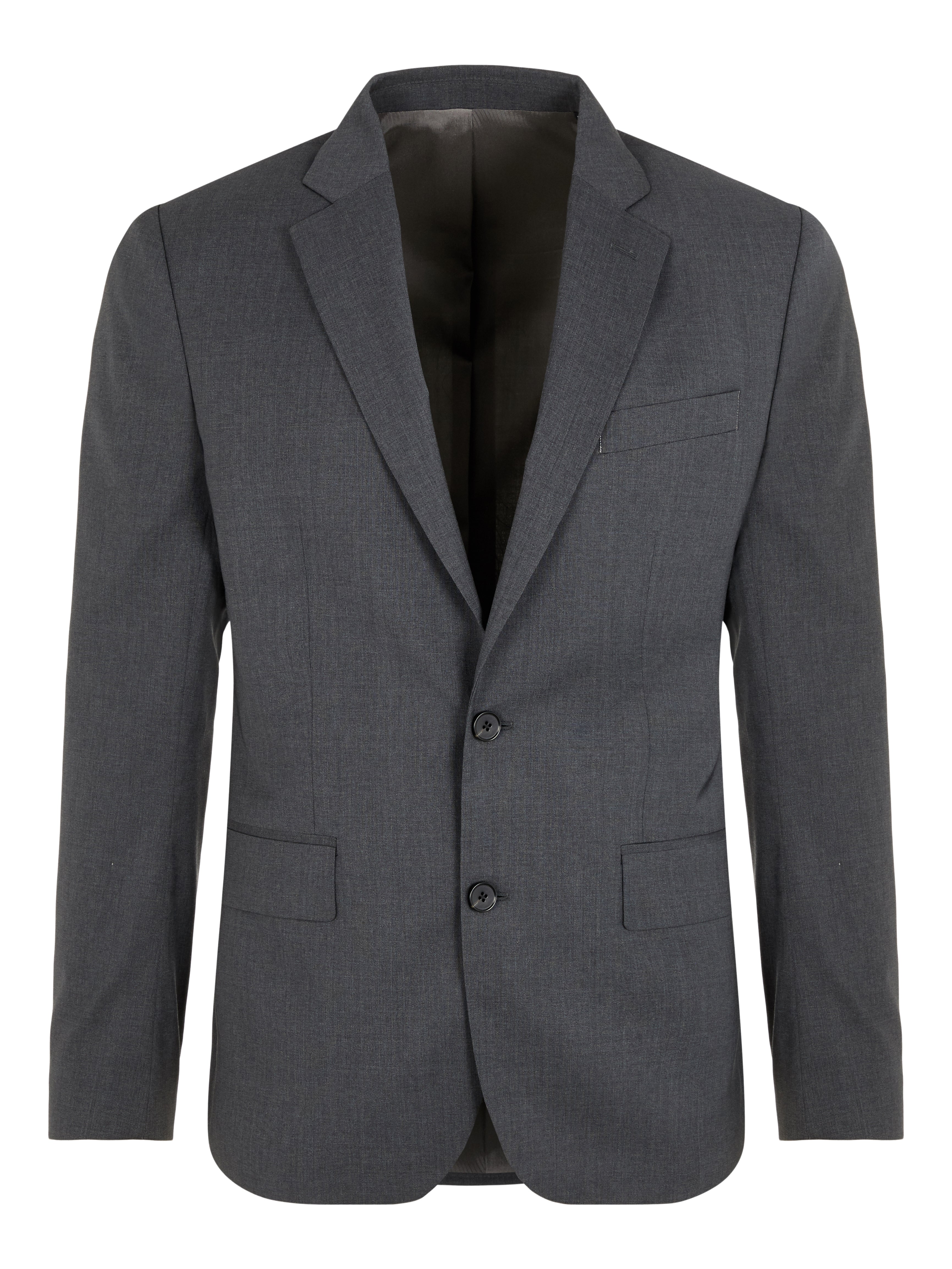 J.Lindeberg Mens Hopper Soft Comfort Wool Blazer - ANTHRACITE