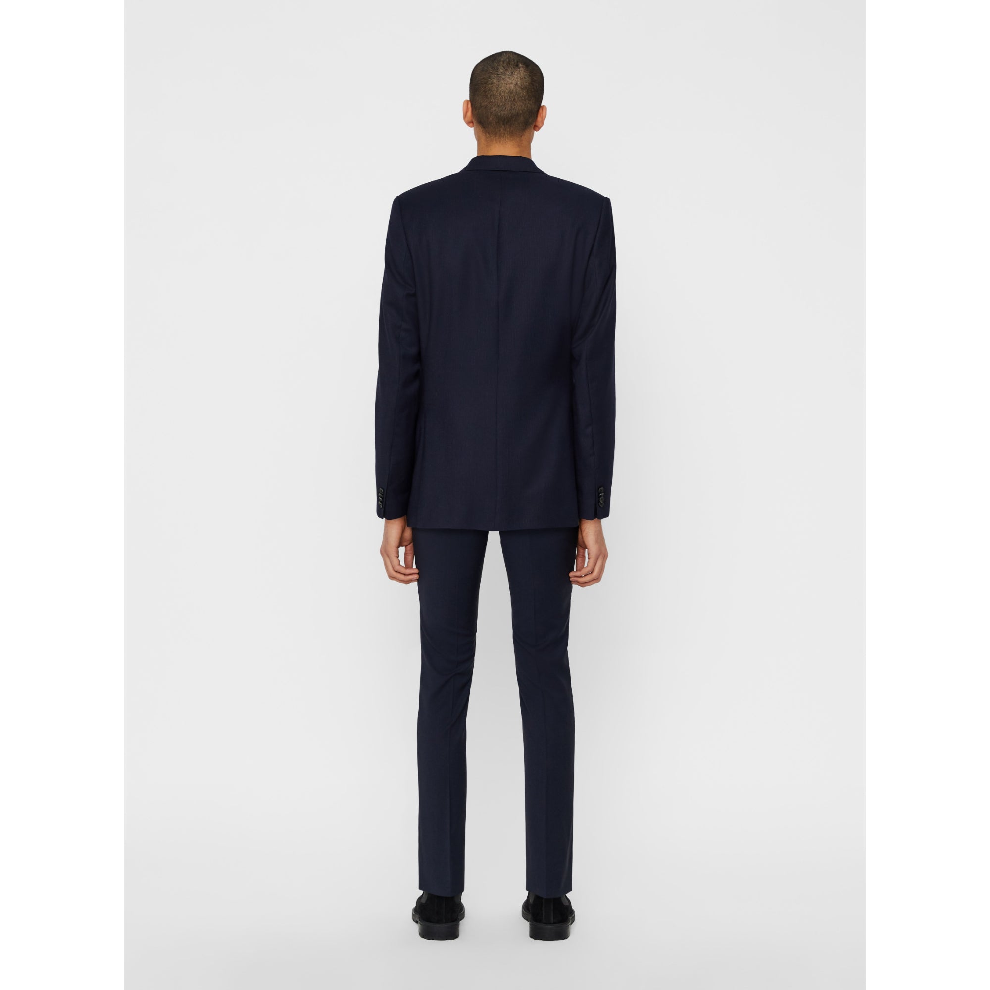 J.Lindeberg Men's Lined Donnie Fancy Blazer - Italian Wool - JL NAVY