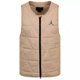 Jordan Sport Regular Fit Statement Golf Gilet Brown - AW23