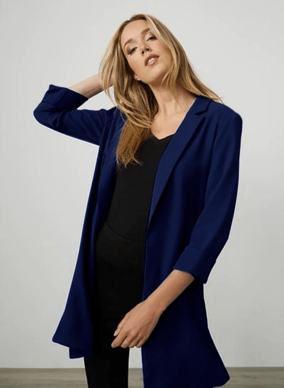 Joseph Ribkoff Relaxed Long Blazer - 211361P