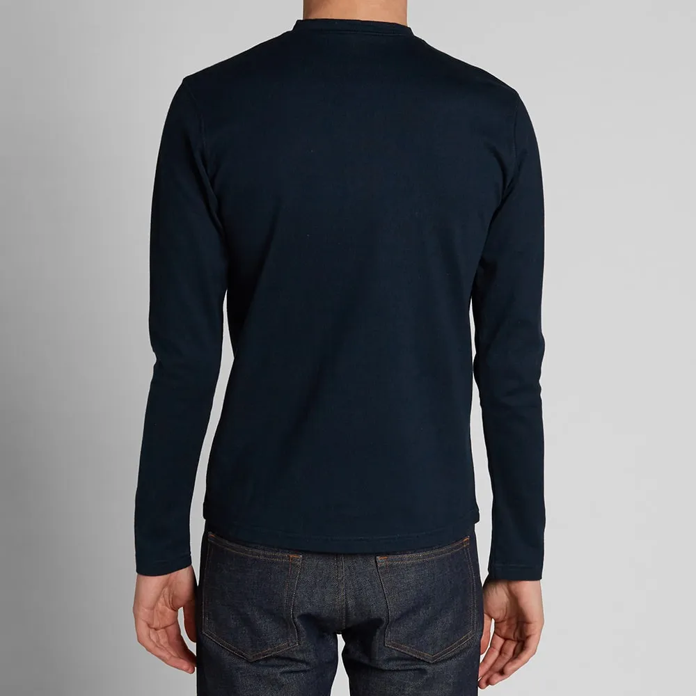 Journal Standard Long Sleeve Heavyweight HenleyNavy