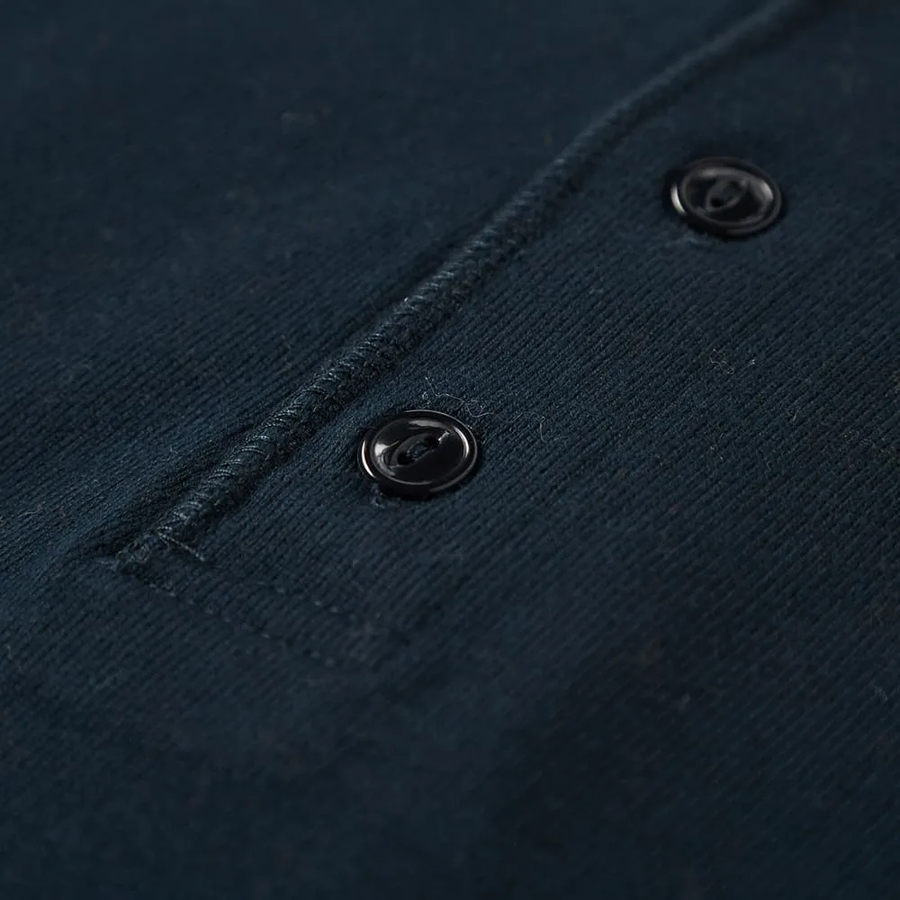 Journal Standard Long Sleeve Heavyweight HenleyNavy