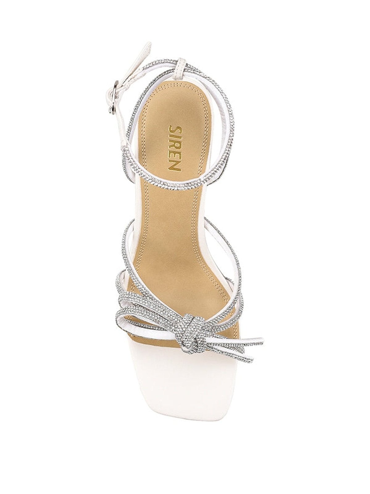 Kammie Heeled Sandals - Chalk Leather