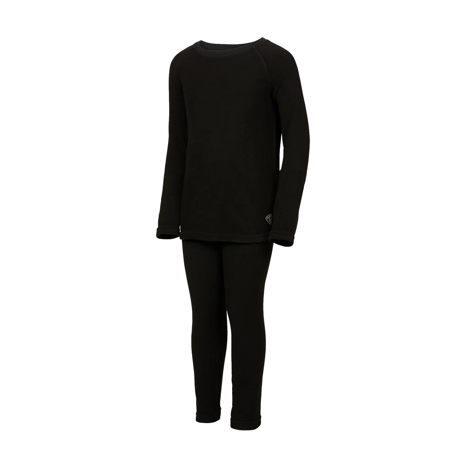 Kombi Black Cozy Fleece Base Layer Set