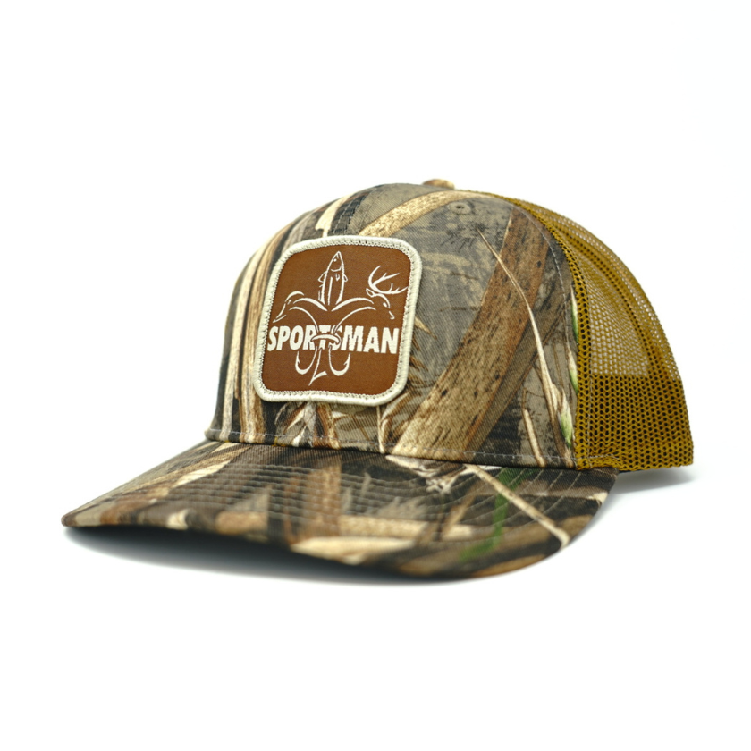 Logo Patch Snapback Camo Hunting Hat - Max 5/Buck