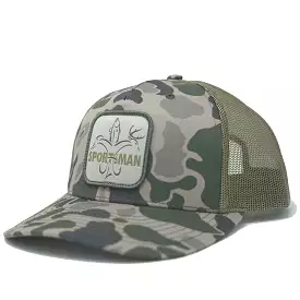 Logo Patch Snapback old school Camo Hat