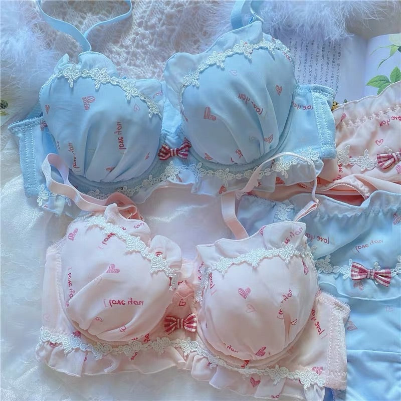 love u girly bra sets big size available