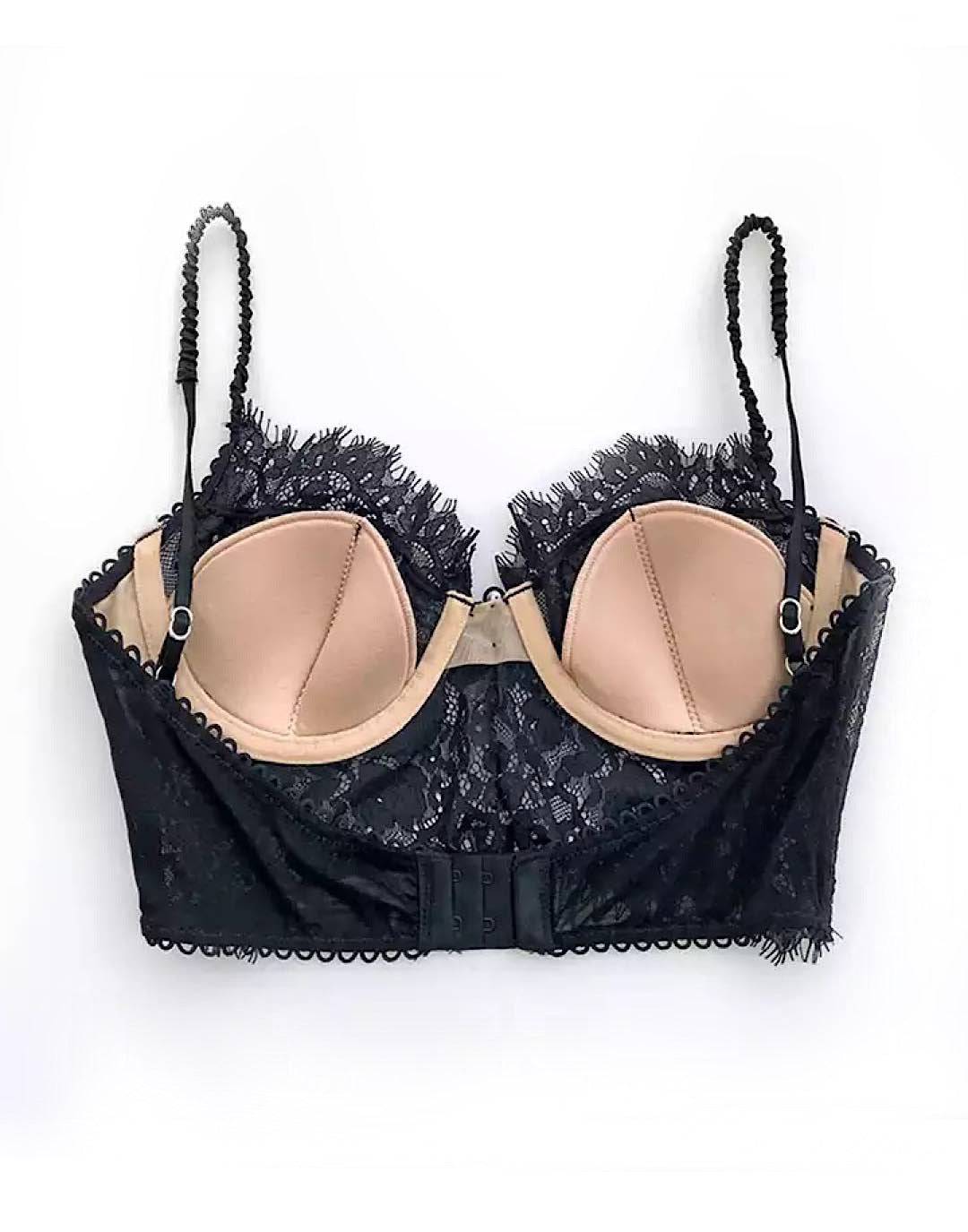 Lower Back Lace Bra Top