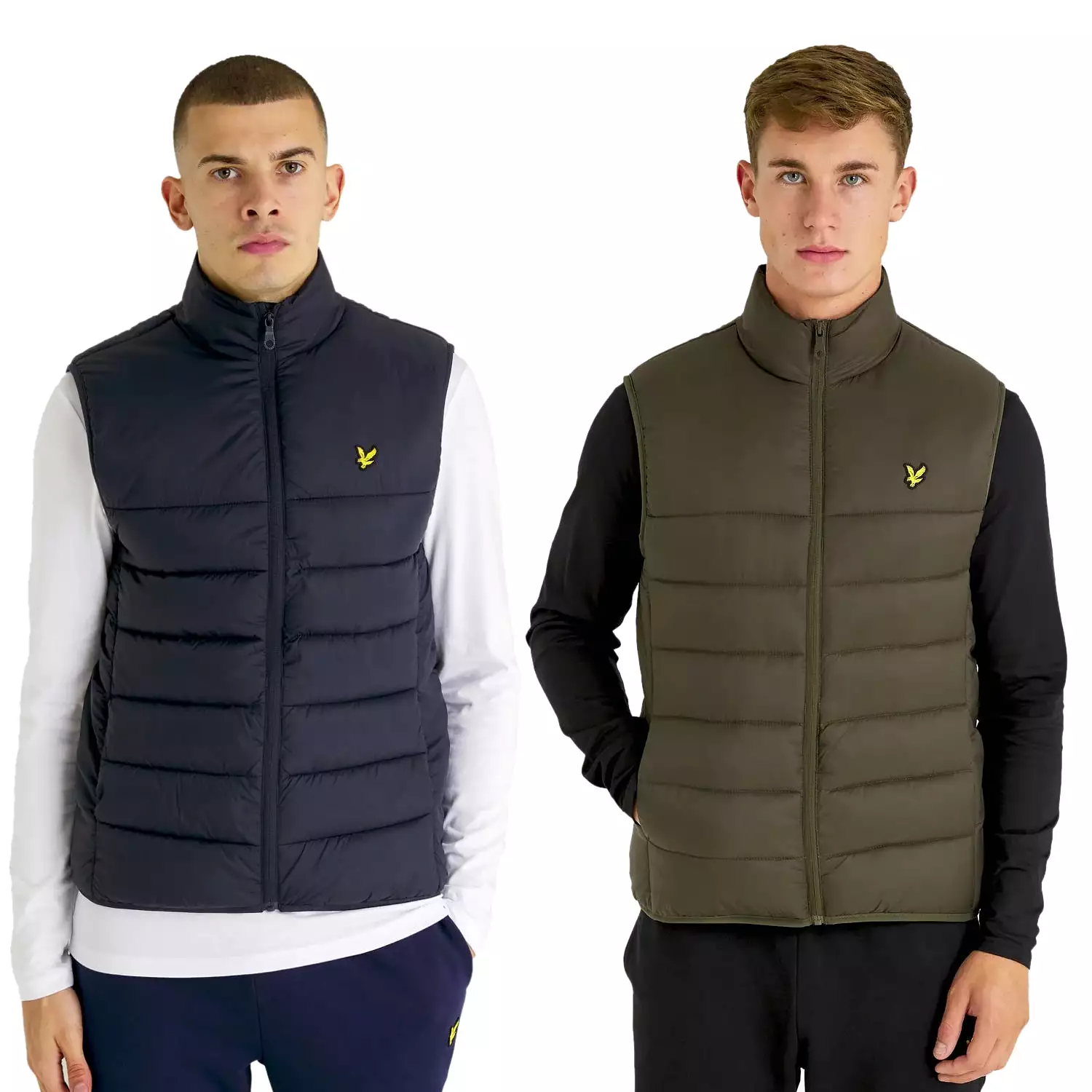 Lyle & Scott Mens Baffle Padded Gilet/ Body Warmer