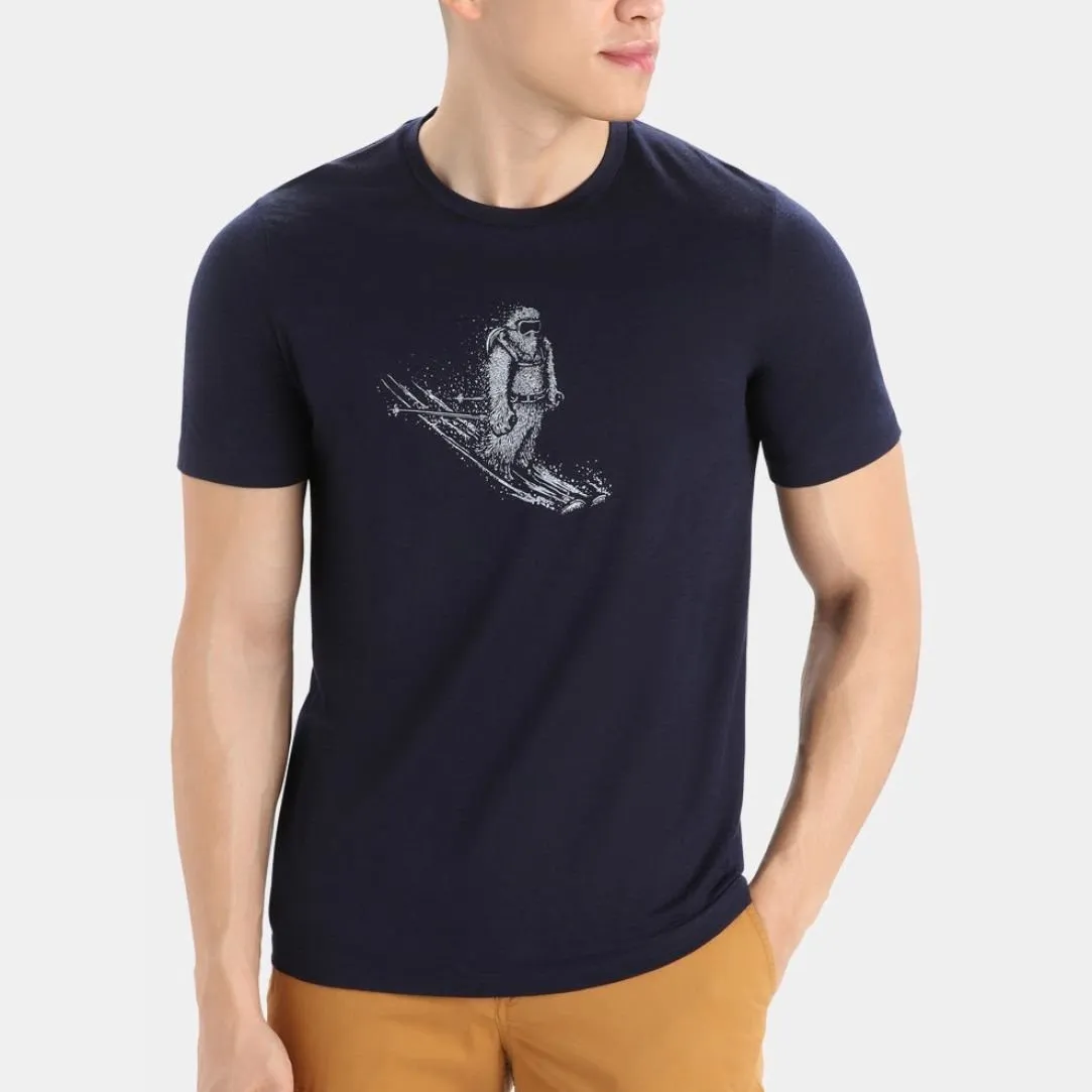 Mens Tech Lite II Tee - Skiing Yeti