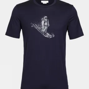 Mens Tech Lite II Tee - Skiing Yeti