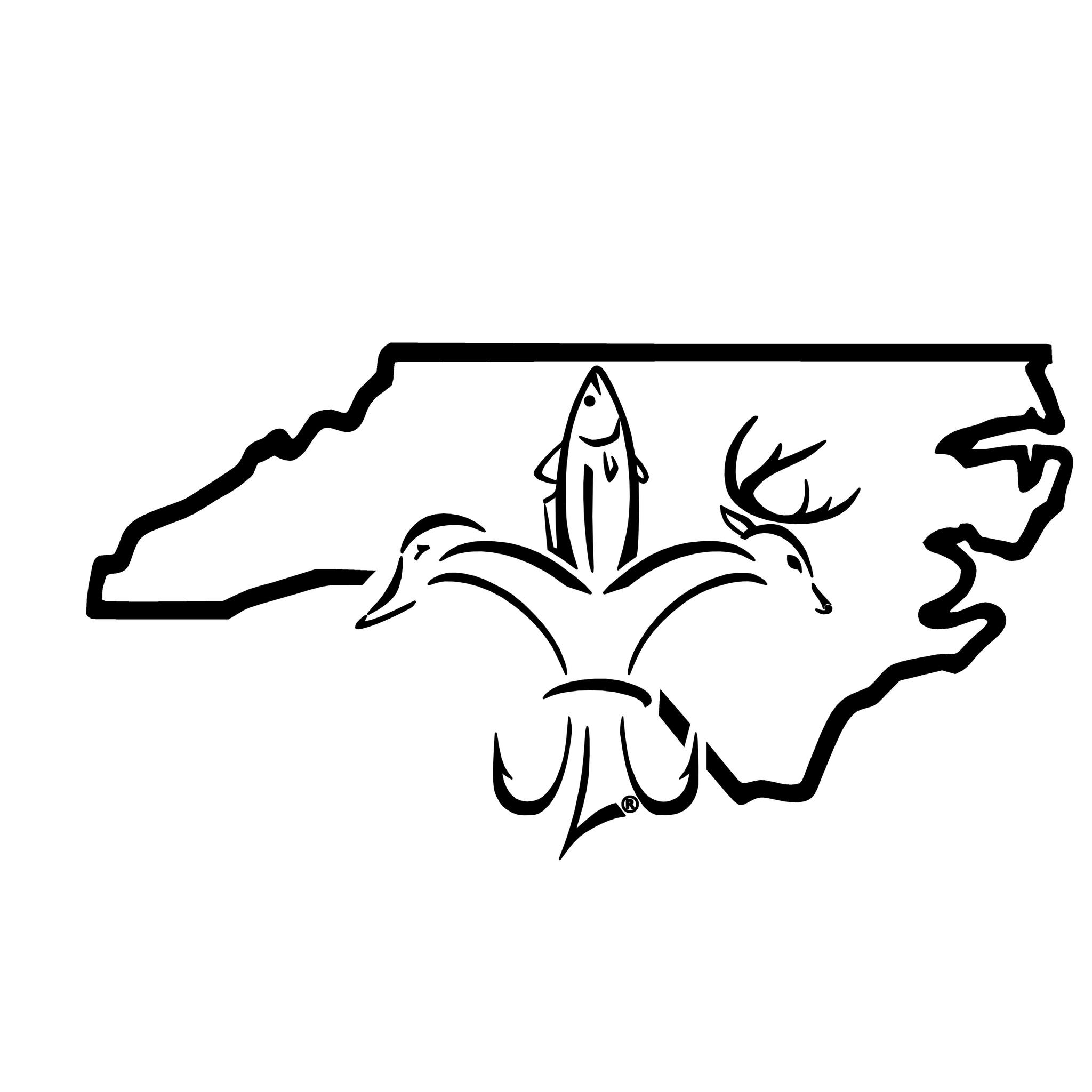 North Carolina Sportsman Decal