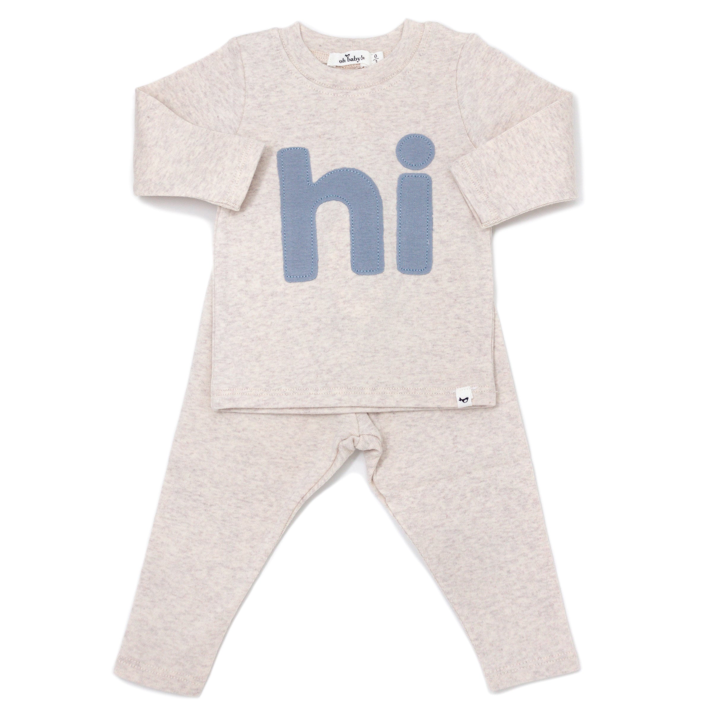 oh baby! hi Welcome Gift Set - Fog