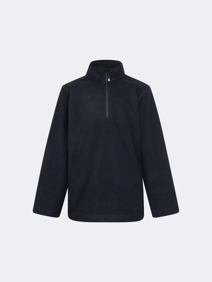 Oil and Gaz Kids Girls Skiing Fleece Black