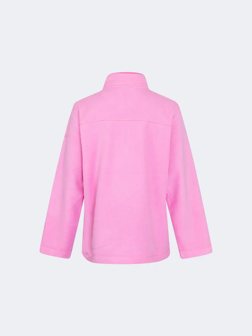 Oil and Gaz Kids Girls Skiing Fleece Pink