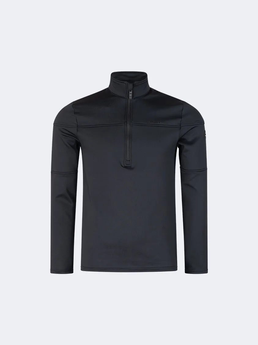 Oil And Gaz Warm Men Skiing Fleece Black