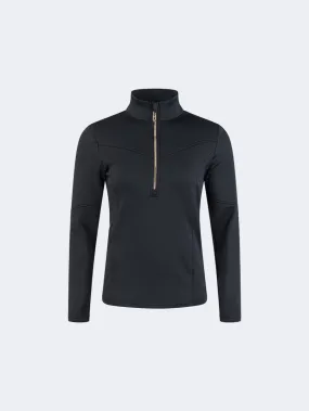 Oil And Gaz Warm Women Skiing Fleece Black/Gold