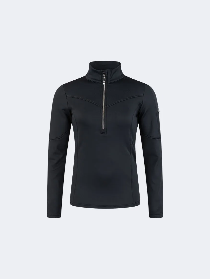 Oil And Gaz Warm Women Skiing Fleece Black/Gun