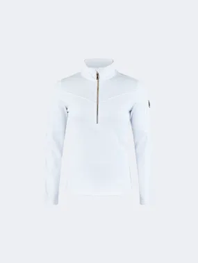 Oil And Gaz Warm Women Skiing Fleece White/Gold