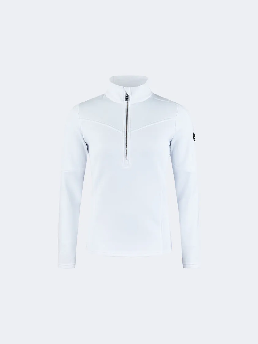 Oil And Gaz Warm Women Skiing Fleece White/Gun