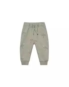 Quincy Mae - Umbrellas Relaxed Fleece Sweatpant