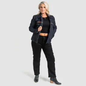 Resurgence Gear | Women's Heritage Straight Leg Jeans - Jet Black - CLEARANCE