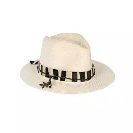 Safari Hat Natural Cellulose White